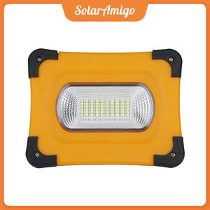 SolarAmigo Solar rechargeable light LED outdoor emergency lighting magnet portable super bright camping stall portable household lamp